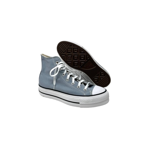 Converse Ctas Lift Platform High Casual Sneakers Women's Canvas 570434C -WBLB - Picture 3 of 9